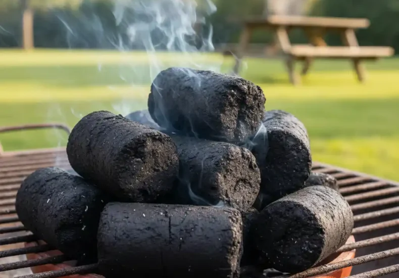 low smoke coconut charcoal briquettes for restaurants